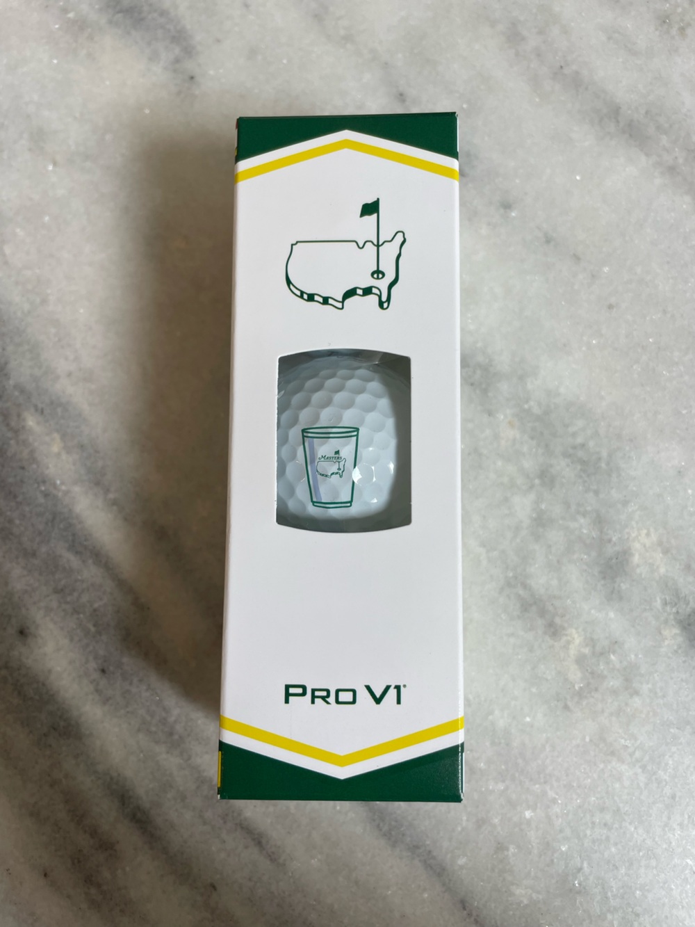 Masters Concession Themed Golf Balls 1 Sleeve New